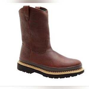 Men's Pull-on Georgia Boots-Size 6